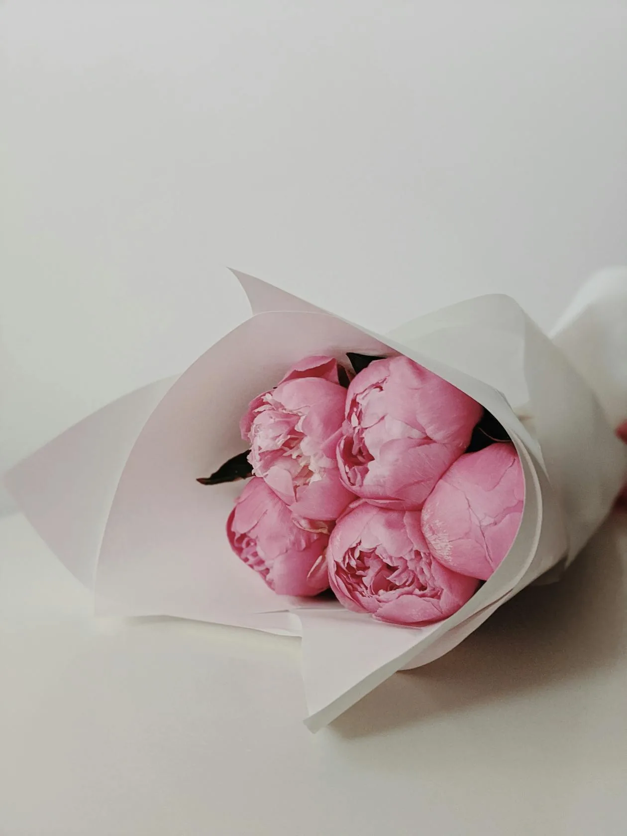 A beautiful pink flower bouquet perfect for a spring celebration